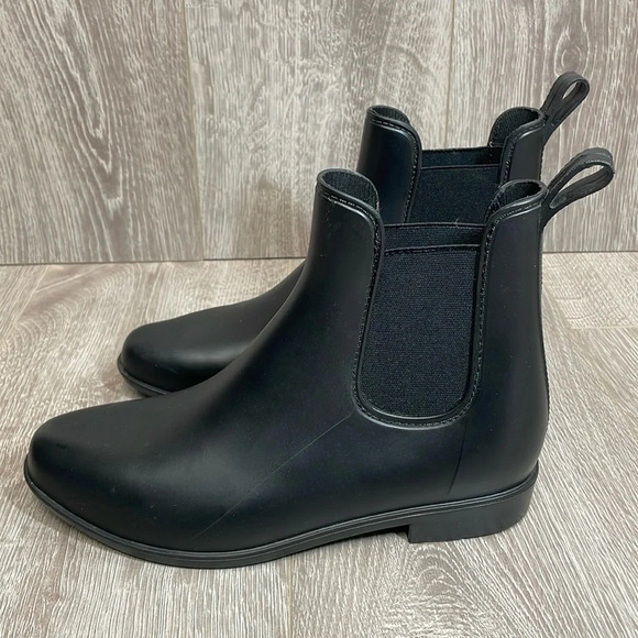 A New Day Chelsea Rain Boot Black 9 - Picture 1 of 15